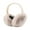 Beige, variant on Dengjunhu Winter Fleece Furry Ear Warmers Earmuffs Foldable Earmuffs for Cold Weather
