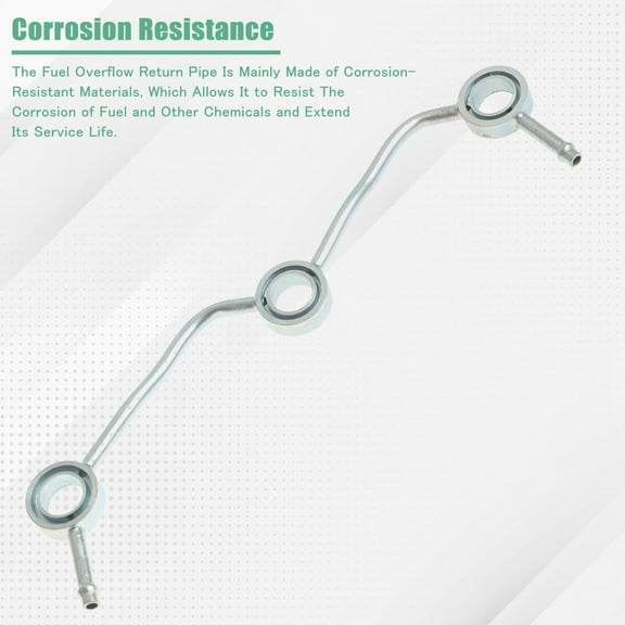 Aftermarket Fuel Overflow Return Line for D905 D1005 D1105 D1305 Kubota Engine