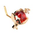 thumbnail image 3 of 9pcs Nose Studs Set Golden Stainless Steel L Shape Shiny Zircon Decoration Nose Ring Studs, 3 of 5