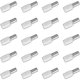 thumbnail image 1 of 20 piezas de soporte de estante de metal, soporte de estante, fijación por golpe, 5 × 19 mm, 1 of 5