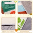 thumbnail image 3 of DINSUMRUG Tapis Marelle pour Enfants (Jaune, 62.9X27.5 Pouces, Animaux), 3 of 7
