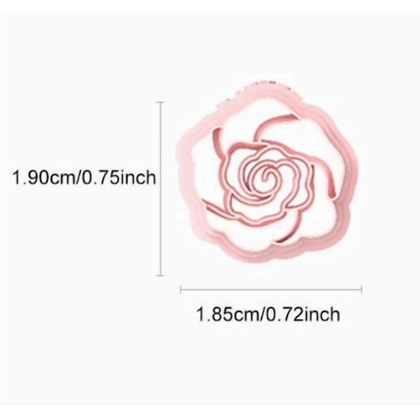 Molde for pendientes de cerámica blanda con flores de alta precisión, molde for cuchillos de arcilla de varios estilos, herramientas de artesanía DIY