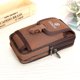 thumbnail image 4 of Bolsa Riñonera de tela Oxford para hombre, riñonera, riñonera portátil para teléfono (estilo 1 marrón) JShteea Para Estrenar, 4 of 8