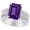 Alexandrite, variant on 1 Carat Emerald LAB GROWN Emerald and LAB GROWN Diamond Wedding Bridal Set (0.5ct Center, AAAA Heirloom Quality) RISV20W3AM 14K White Gold