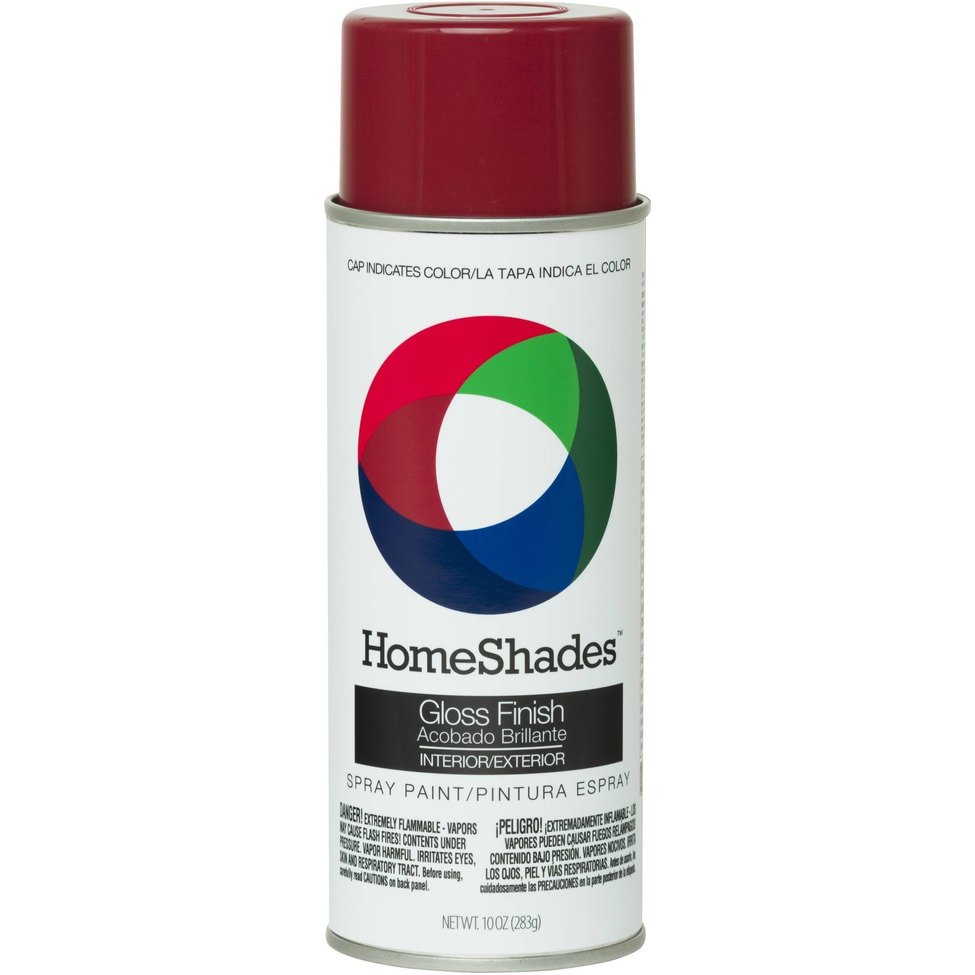 ColorPlace Gloss Spray Paint, Fire Red - Walmart.com