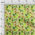 thumbnail image 2 of oneOone Polyester Spandex Lime Fabric Tropical Quilting Supplies Print Sewing Fabric By The Yard 56 Inch Wide, 2 of 5
