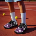 thumbnail image 7 of Uourmeti Halloween Sneakers Size 3 Little Kid Knitted Mesh Sports Shoes Boys Girls Skull Skeleton Cobweb Print Lace Up Athletic Running Shoes, 7 of 7