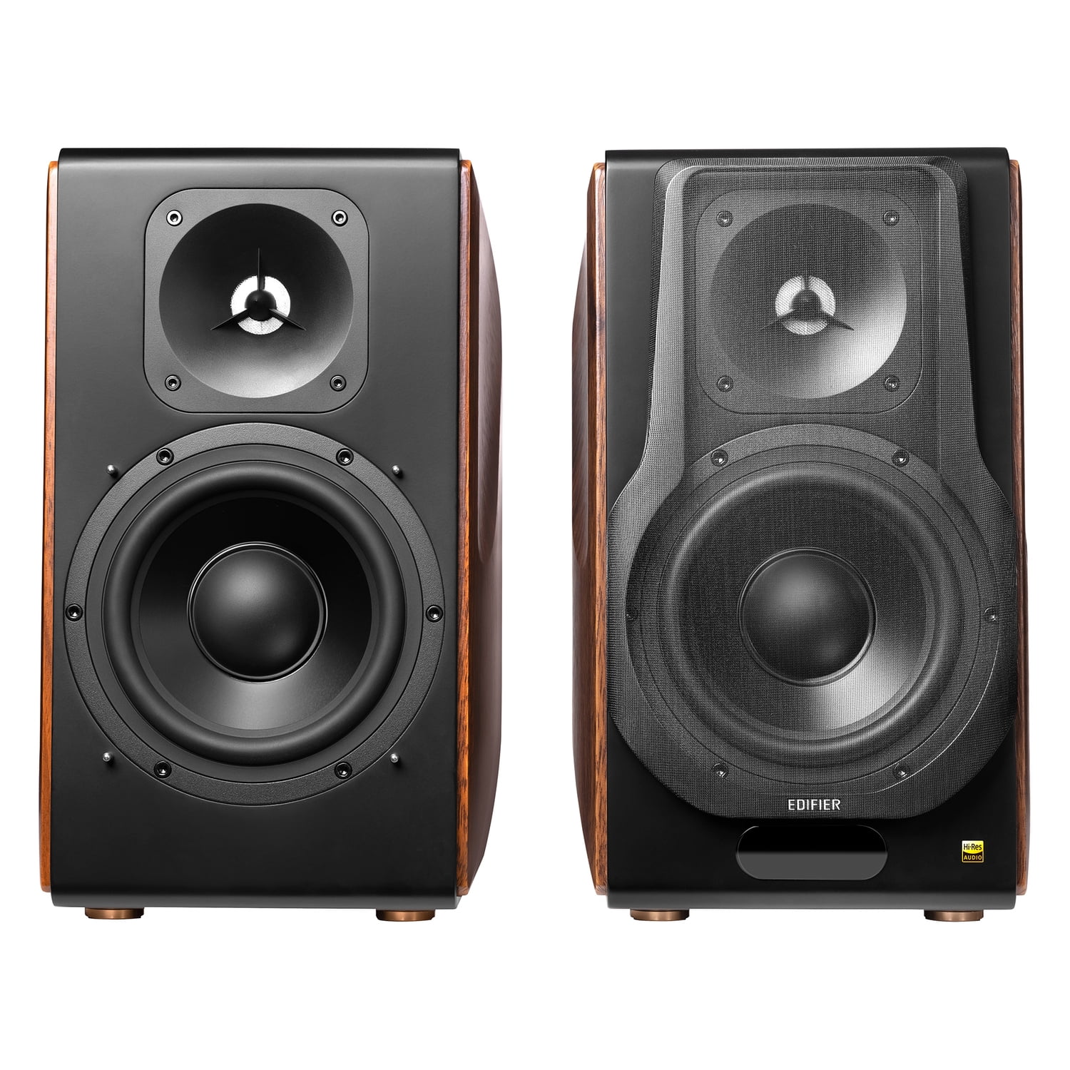 Edifier 256-Watt Continuous-Power Amplified Bluetooth Premium 2.0 Bookshelf Speaker System with Remote, S3000MKII, 2 Count, 4007682