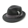 thumbnail image 3 of AWZXDE German Oktoberfest Hat Traditional Feather Fedora For Parties And Outdoor Festival Events GY2,One Size, 3 of 3