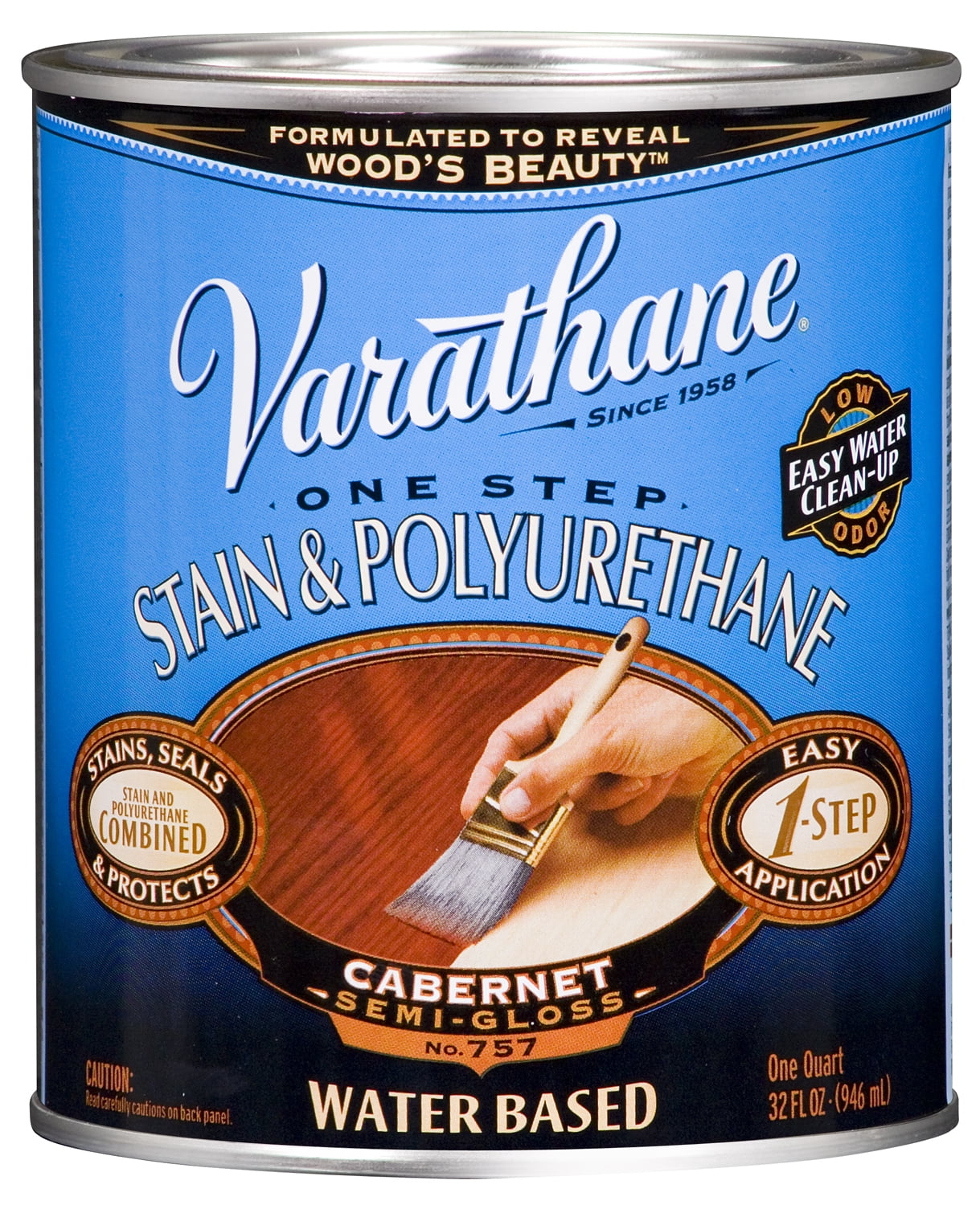 Varathane 239585h 1 Qt. Stain & Polyurethane