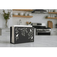 thumbnail image 6 of Mango Steam Tabletop Napkin/Tissue & Letter Holder for Home, Kitchen, Restaurants (Songbird, Black), 6 of 7