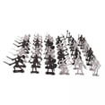 thumbnail image 1 of 2-3 del paquete 48 Unids / set Mini Estatua de Juguetes Playset para Niños Cumpleaños 2 piezas perfke Juguetes de soldado, 1 of 9