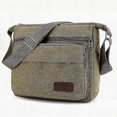 thumbnail image 1 of Bandolera de lona para hombre - Beige Kuyhfg Bienvenido a Kuyhfg, 1 of 1