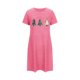 thumbnail image 2 of Camisón corto de talla grande para mujer, camisón de manga corta con estampado de pecho a la moda, camisón para mujer, 2 of 5