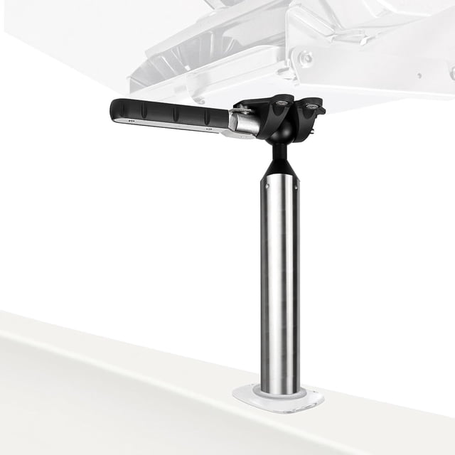 Grill Mount Rod Holder Mount for Boat Marine Rectangular Grills/Single Mounting Bait/Filet Tables/Boat Cutting Board, All-Angle Adjustable Level Table Mounting,for Fishing Boat BBQs Barbecue