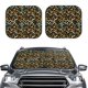 thumbnail image 2 of Fotbe Teal Leopard Juego de 2 Piezas de Parasoles para Parabrisas | Bloqueador Solar para Auto | Accesorios Plegables para Protección Solar Interior-Medium, 2 of 6