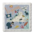 thumbnail image 2 of Thirstystone Virginia State Home Tumbled Tile Coaster 4-Pack, 2 of 8