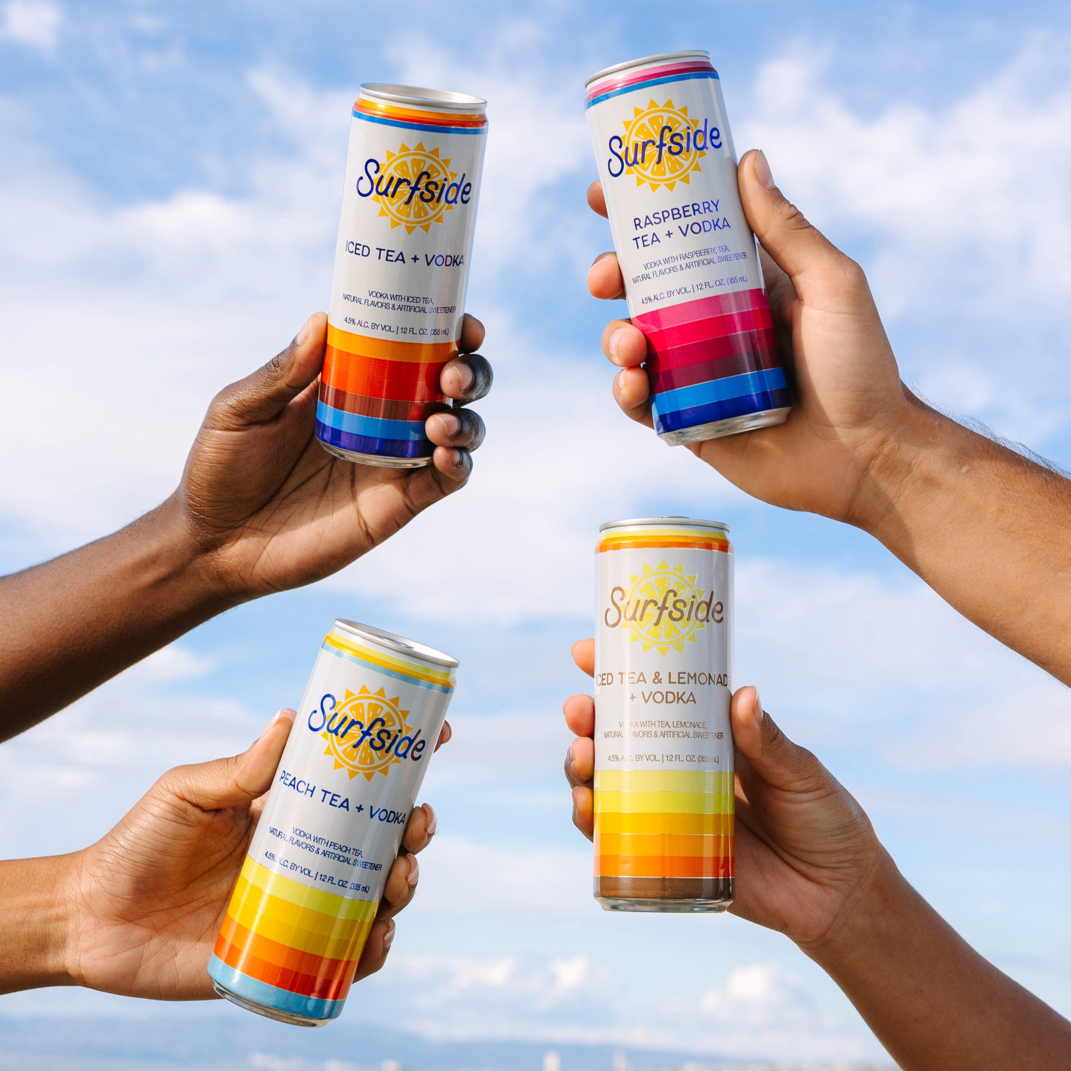 Surfside Iced Tea Vodka Variety 8 pack