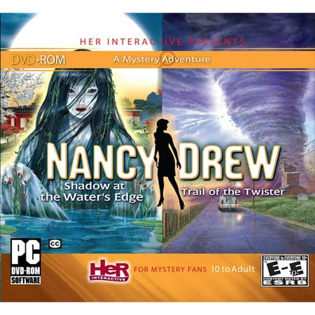 Nancy Drew 2 Pack Trail of the Twister, and Shadow at the Water's Edge (PC)