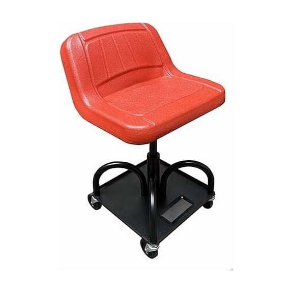 Whiteside Mechanic Seat,Steel,480 lb. Load Cap. HRASRED