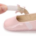 thumbnail image 6 of Yoyauz Baby Girl Mary Jane Shoes Anti Slip Rubber Sole Ballet Slippers Princess Dress Wedding Shoes Newborn Kids Shoes Toddler Shoes, 6 of 8