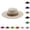 001-Beige, variant on Fedora Hat Wool Felt Wide Brim Rivet Leather Band Autumn Winter Warm Outdoor Panama Jazz Cap