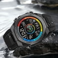 thumbnail image 3 of Outdoor Sports Electronic Watch Multifunctional Stylish Pedometer  Luminous Waterproof Electronic Watch, 3 of 8