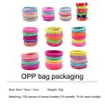 thumbnail image 3 of QIQUWOHUL A 100pc Candy Color Pack Accessories Hair Girls Totoal In Hair Scrunchies Girls’ Jewelry Sets, 3 of 9