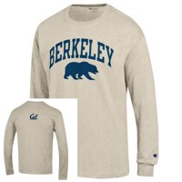 UC Berkeley Cal Men's Champion Long Sleeve T-Shirt-Oatmeal
