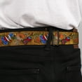 thumbnail image 3 of Buckle-Down Belt, Seatbelt Buckle Belt, Tattoo Johnny Hearts Roses, Youth 22 to 32 Inches, 3 of 7