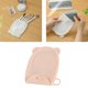 thumbnail image 5 of Bolsa de almacenamiento de mascarillas con tapa, antipolvo, higiénica, práctica, organizador de silicona Rosa, 5 of 8
