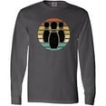thumbnail image 3 of Inktastic Bowling Gift for Bowler Silhouette Bowling Pins Long Sleeve T-Shirt, 3 of 5