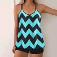 thumbnail image 1 of Traje de baño tankini de verano para mujer, talla grande, estampado, bikini dividido, traje de baño de dos piezas para mujer, trajes de baño tankini para mujer, traje de baño de 2 piezas para mujer, t, 1 of 6