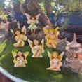 thumbnail image 1 of 6 minifiguras de jardín de hadas, decoraciones de escritorio, estatuas de niña, figuras de ángeles en miniatura para bonsáis de jardín., 1 of 8