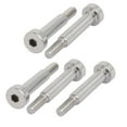 thumbnail image 1 of Unique Bargains 5pcs 304 Stainless Steel Shoulder Bolt 5mm Shoulder Dia 20mm Shoulder Length M4 Thread, 1 of 3
