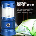 thumbnail image 5 of Lámpara de camping Irfora Linterna para acampar al aire libre Fuente de alimentación de carga solar recargable por USB para teléfono Linterna de camping LED plegable portátil para exteriores Irfora Lámpara de camping, 5 of 5