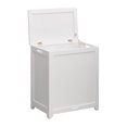 thumbnail image 2 of Oceanstar RHP0109W-White Finished Laundry Hamper with Interior Bag, 2 of 2