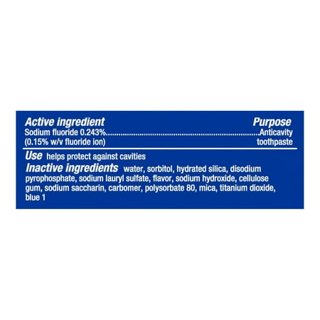 Crest, 3D White, Fluoride Anticavity Toothpaste, Arctic Fresh, 5 oz (141 g)