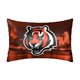 thumbnail image 1 of Funda de almohada de satén de los Bengals, 20 x 30 pulgadas, funda de almohada para dormitorio de estudiantes, funda de almohada para sofá, funda de almohada rectangular, 1 of 8