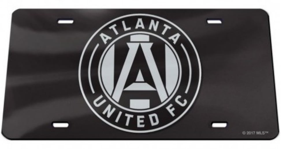 Wincraft MLS Atlanta United License Plate Frame and 2 Decals 