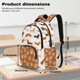 thumbnail image 7 of DISNIMO Dachshund Print 17 Inch Kids School Backpack, Breathable Hard-Wearing Bookbag with Customizable Shoulder Straps for Boys Girls Daily Campus Use, 7 of 7