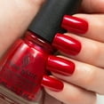 thumbnail image 4 of China Glaze Red Pearl Nail Lacquer with Hardeners, 0.5 fl oz, 4 of 4