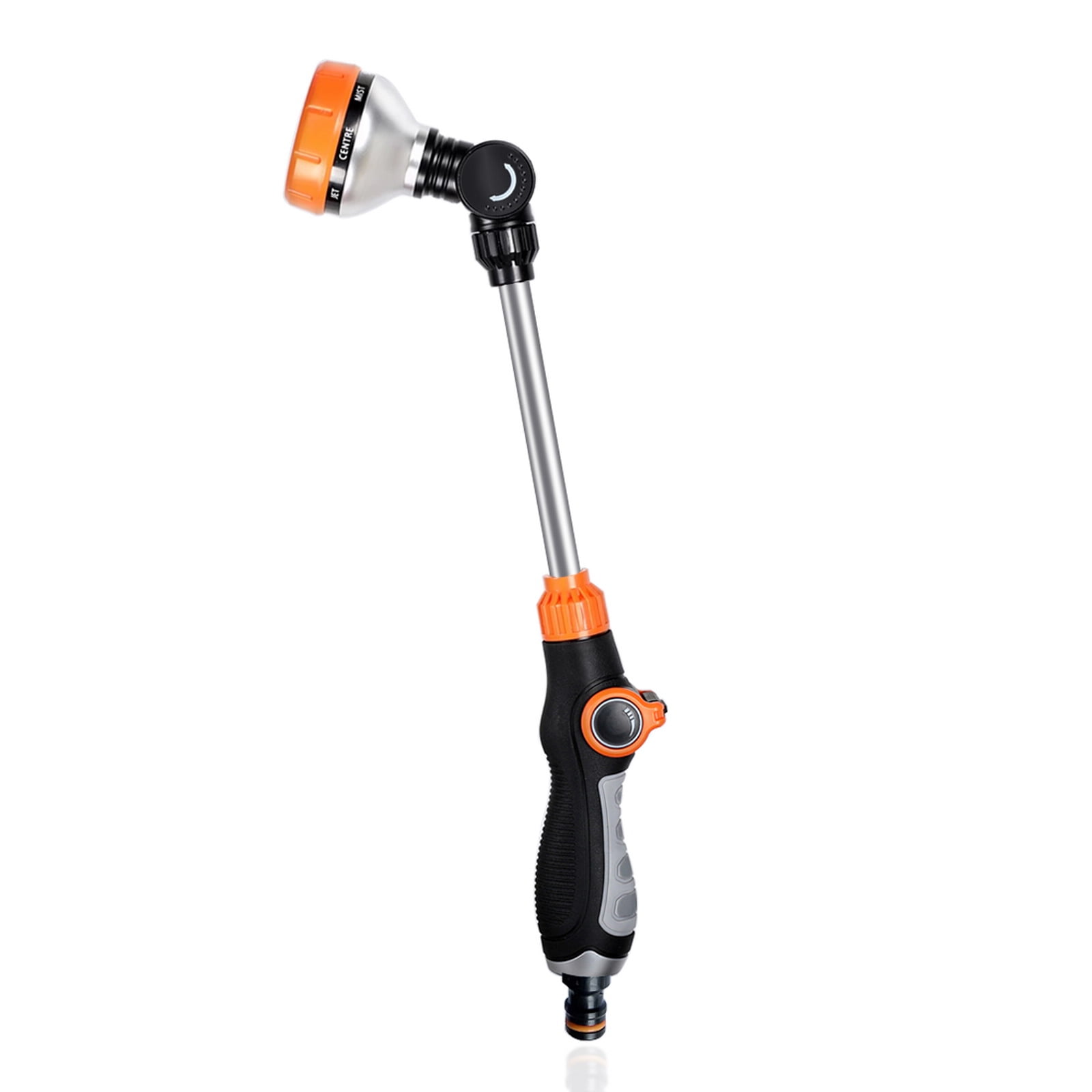 Blütezeit 18Inch Hose Wand, Water Sprayer with 8 Watering Patterns, HeavyDuty Metal Hose