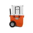 thumbnail image 4 of RovR RollR Portable Rolling Outdoor Insulated Cooler w/ Wheels, 45 Quart, White, 4 of 8