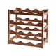 thumbnail image 3 of Estante de madera para vino tinto, decoración, material grueso, soporte para vino. 4 capas 12 botellas, 3 of 9