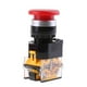 thumbnail image 2 of Interruptor de botón pulsador momentáneo de restablecimiento automático rojo -11M Normalmente cerrado Sharpla Interruptor momentáneo, 2 of 8