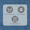thumbnail image 6 of Mainstays Performance Recycled Polyester Bath Rug, Navy, 20" x 34", 6 of 11