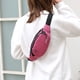 thumbnail image 5 of Riñonera deportiva para hombre | Bandolera impermeable antirrobo con puerto de carga USB para senderismo, ciclismo y viajes | Gris o rosa, 5 of 9