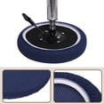thumbnail image 3 of Uxcell 2 paquetes de fundas redondas para taburetes de bar Diámetro 11"-14" cojines de asiento antideslizantes para sillas fundas para taburetes azules, 3 of 6
