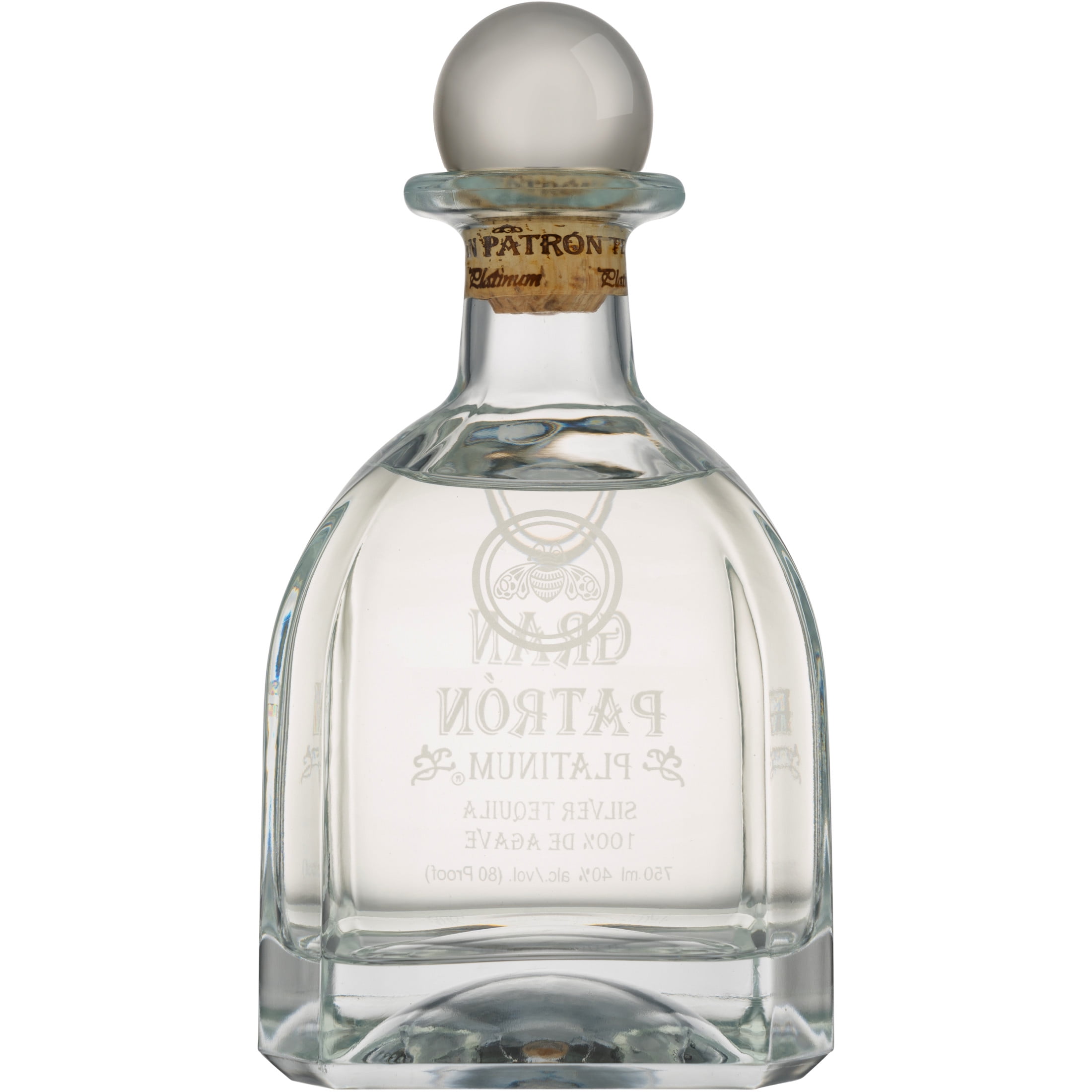 GRAN PATRÓN PLATINUM 750ml Patron Gran Platinum 750 ML - Glendale Liquor Store